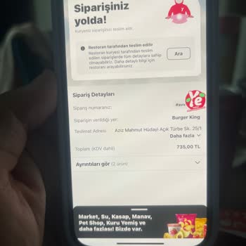 Eksik Sipariş Ve Ulaşılamayan Destek Nedeniyle Yaşanan Mağduriyet