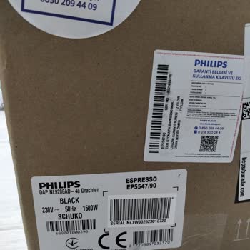 Kahve Makinesi Kutusundan Çıkmayan Yağ İçin Destek Talebi