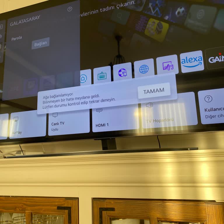 LG Televizyonda Sürekli Wi-Fi Bağlantı Sorunu Ve Yetersiz Destek