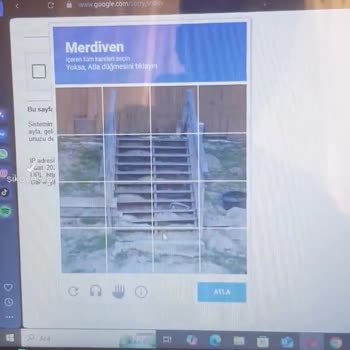 Recaptcha Sürekli Farklı Farklı Şeyler Çıkartıyor!