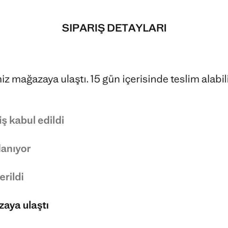 Mağazaya Teslim Edilmesi Gereken Siparişim Teslim Edilmedi, Kimse Yardımcı Olmuyor