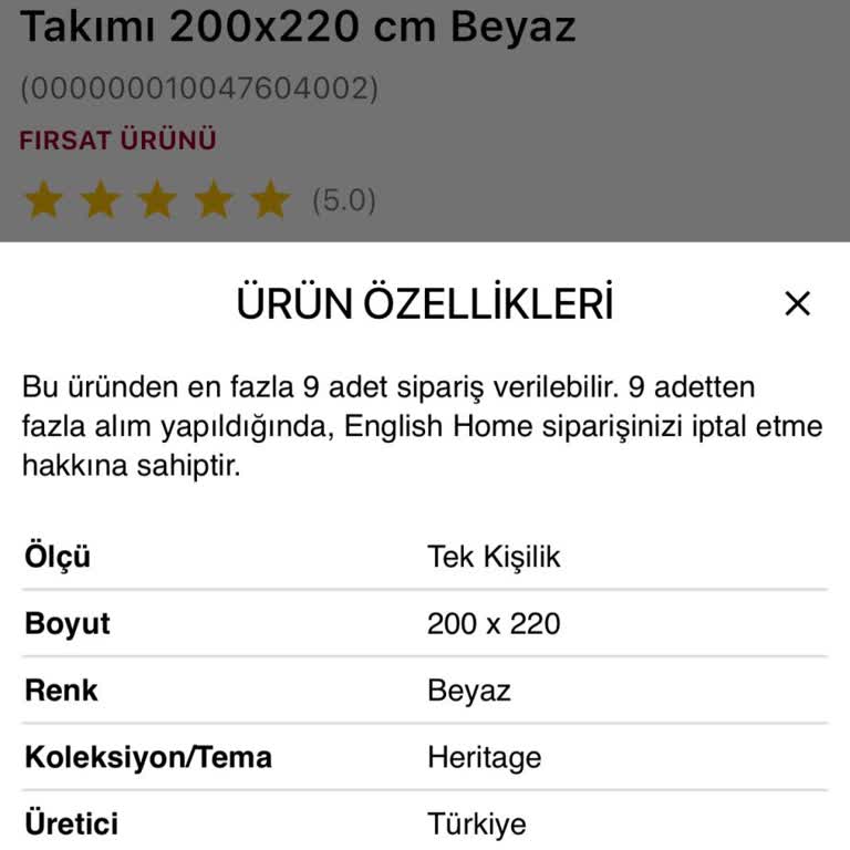 English Home Uygulamasında Bilgi ve Fiyat Tutarsızlığı Müşteri Memnuniyetini Zedeliyor