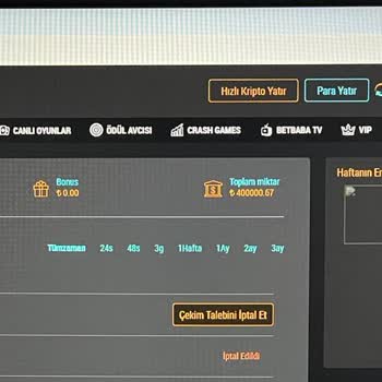 Betbaba Kazanç Çekiminde Yaşanan Sorun