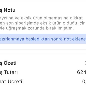Her Siparişte Eksik Ürün Ve İlgisiz Mağaza Yönetimi Mağduriyeti