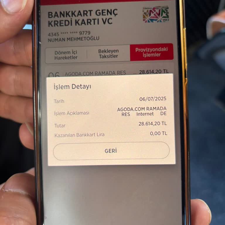 Kredi Kartımdan İzinsiz İşlem Ve Agoda Müşteri Hizmetlerine Ulaşamama