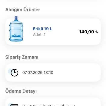 Erikli Su Siparişlerim Sürekli Geç Teslim Ediliyor