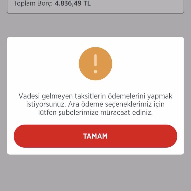 Kredi Taksidi Ödemesinde Uyarı Sorunu Ve Faiz Endişesi