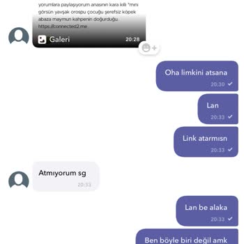 Connected2Me'de Anonim Hesaptan Atılan Asılsız İftiralar Hakkında Şikayetim