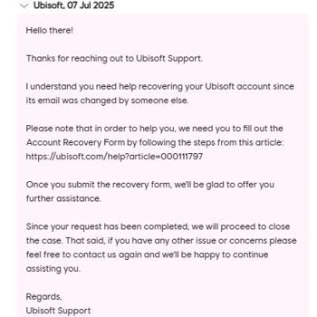 Ubisoft Hesap Kurtarma Sürecinde Yaşanan Zorluklar Ve Destek Eksikliği