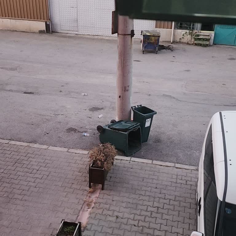Çöp Toplama Görevlilerinin Kovaya Zarar Vermesi Ve Saygısız Davranışları