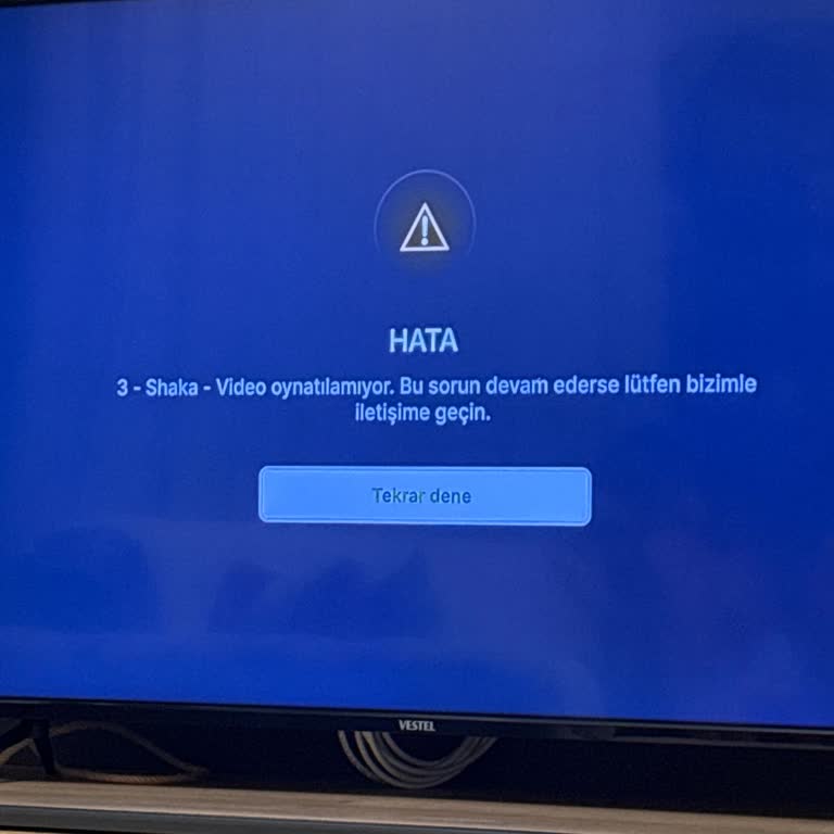 Sürekli Karşılaşılan Video Hatası Ve Müşteri Mağduriyeti