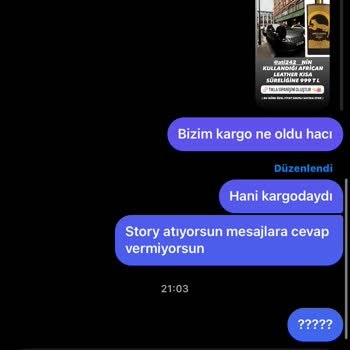 Kargo Ve İletişim Sorunları Nedeniyle Para İadesi Talebim