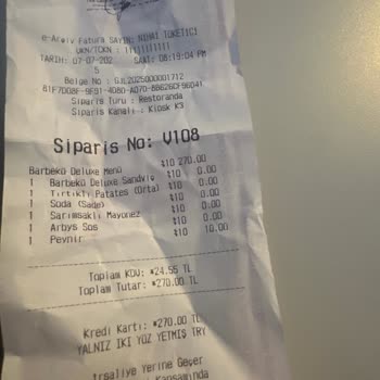 Soğuk Burger Ve Özensiz Servis Hayal Kırıklığı Yarattı