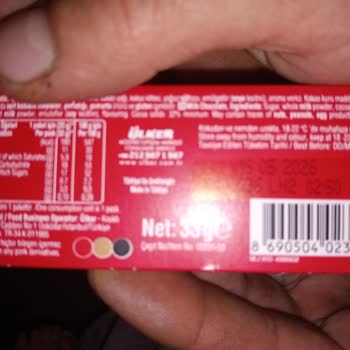 Bozuk Ve Acılaşmış Ülker Napoliten Çikolata Tüketici Güvenliğini Tehdit Ediyor