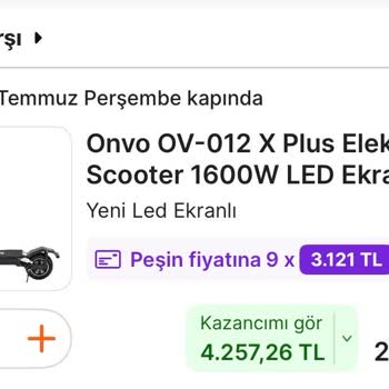 Ödeme Aşamasında Ani Fiyat Artışıyla Mağduriyet Yaşadım