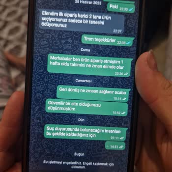 Ödemeyi Yaptığım Siparişim Gönderilmedi, Muhatap Bulamıyorum