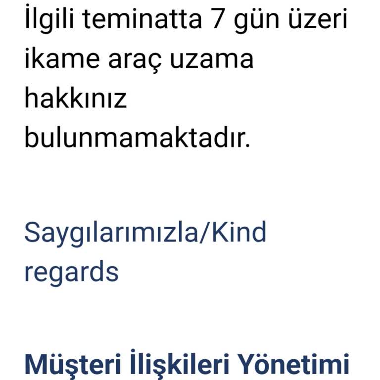Yedek Parça Temininde Gecikme Ve İkame Araç Süresinde Esneklik Sağlanmıyor