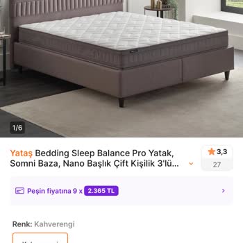 Yataş 3'lü Yatak Baza Takımı Siparişimde Teslimat Ve İletişim Sorunu