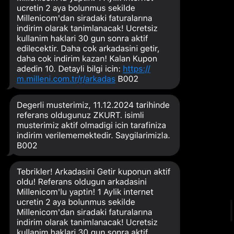 Millenicom Kampanya Ve Faturalandırma Sürecinde Büyük Mağduriyet