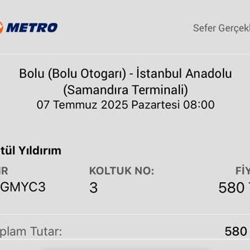 Metro Turizm’de Sefer Gecikmesi, Koltuk Ve Güzergah Değişikliği Nedeniyle Yaşanan Mağduriyet