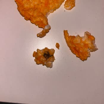 Eti Gong Ürününde Yanmış Böceğe Benzeyen Siyahlık