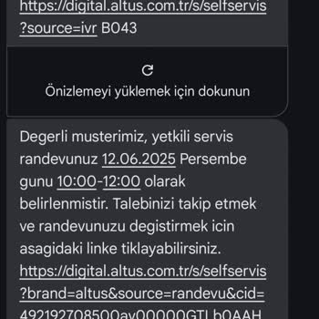 Altus Servis İlgisizliği Ve Garanti Mağduriyeti