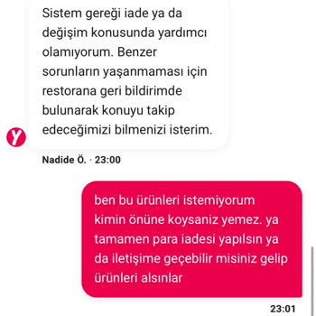 Eksik Ve Kötü Gelen Siparişe Yetersiz Çözüm Sunulması