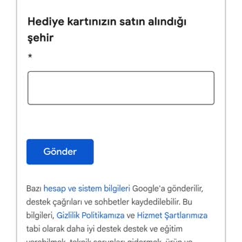 Google Play Hediye Kartı Kodu Çalışmıyor, Satıcı Çözüm Sunmuyor