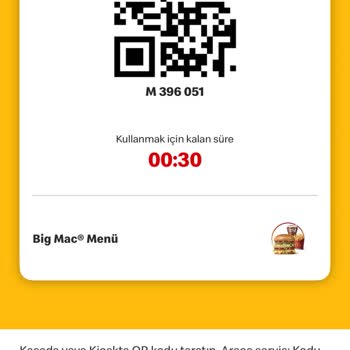 Puanla Aldığım Menü Süresi Doldu, Hakkım Kayboldu