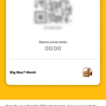 Puanla Aldığım Menü Süresi Doldu, Hakkım Kayboldu