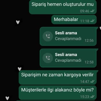 Sipariş Sonrası Ulaşamama Ve Para İadesi Sorunu