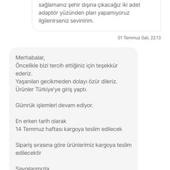 Sipariş İptal Edildi Param Ve Zamanım Boşa Gitti Mağdur Edildim