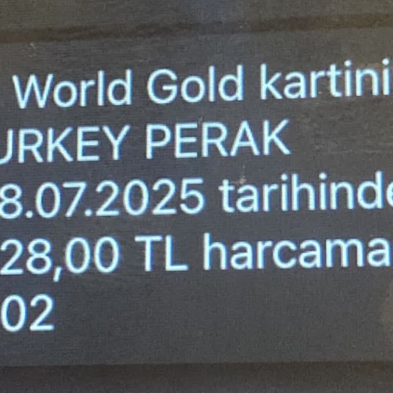 Hesabımdan İzinsiz Yüksek Tutarlı Harcama Nasıl Yapıldı