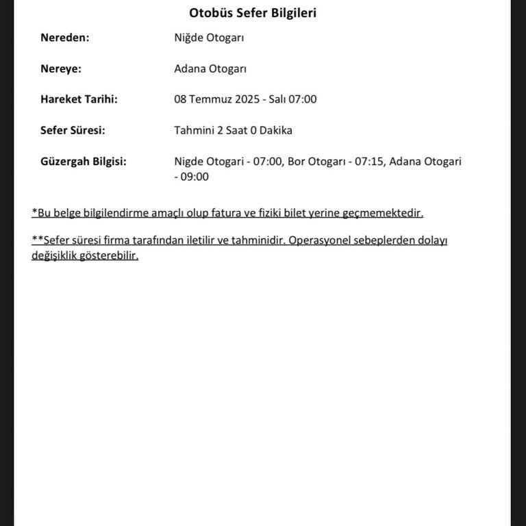 Bilet İptali İçin Yardım Alamadım Param Yanacak