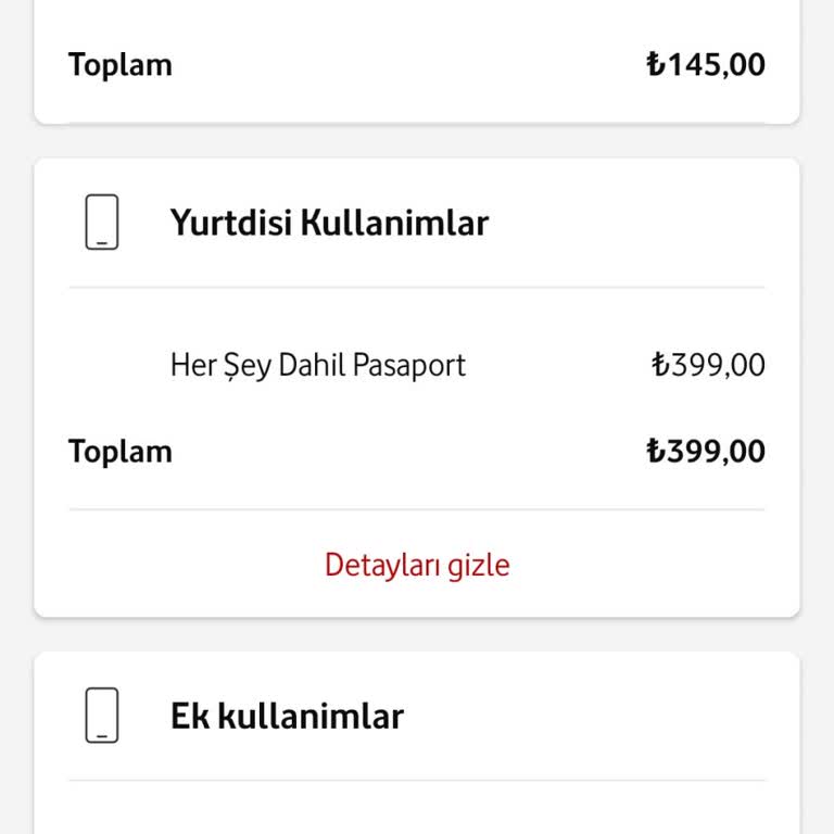 Yurtdışı Paketi Yüklenip Aşım Ücreti Yansıtıldı