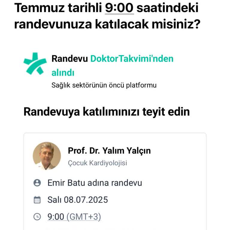 Doktorun Türkiye'de Olmamasına Rağmen Randevu Verilmesi Mağduriyeti