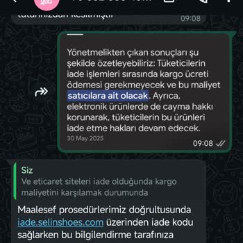 İade Süreci Ve Ürün Kalitesi Konusunda Yaşanan Sorunlar