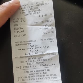 Muayene Sonrası Ekstra Ölçüm Ücreti Sürpriziyle Karşılaştım