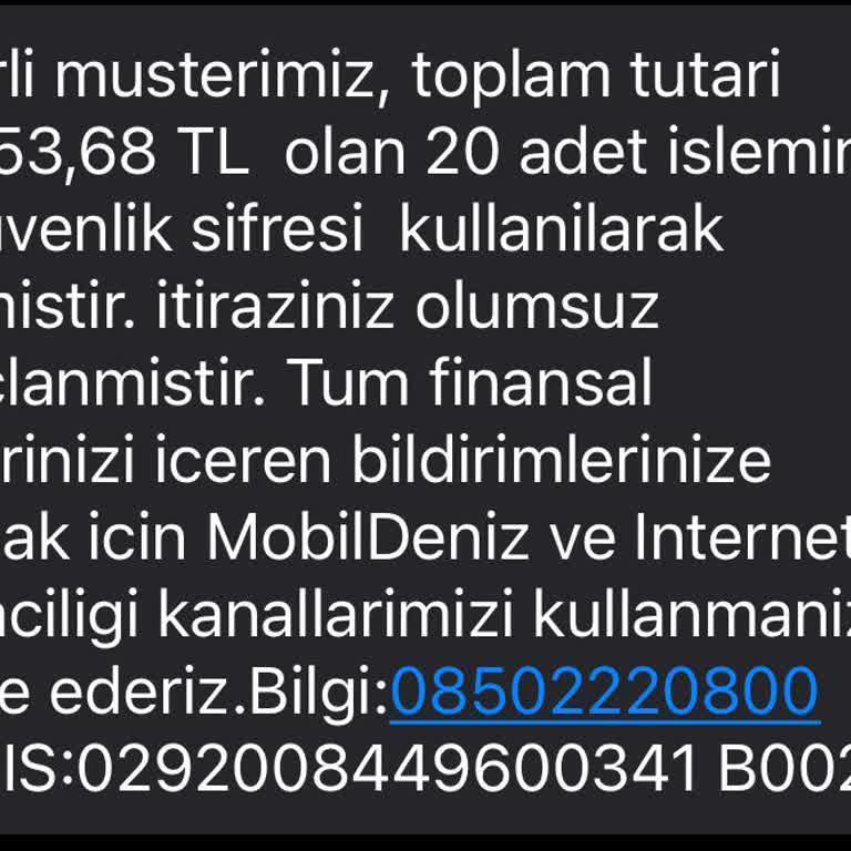 Denizbank Onayımız Olmadan Yapılan İşlemlerde Mağduriyetimizi Gidermedi
