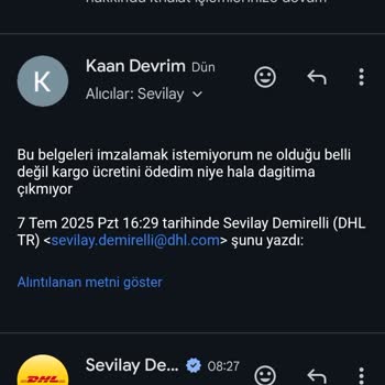 Kargo Ücretleri Ve Gümrük Sürecinde Mağduriyet