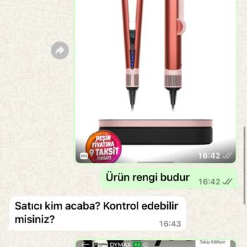 Trendyol'dan Aldığım Dyson Airstrait'in Sahte Çıkması Ve Mağduriyetim