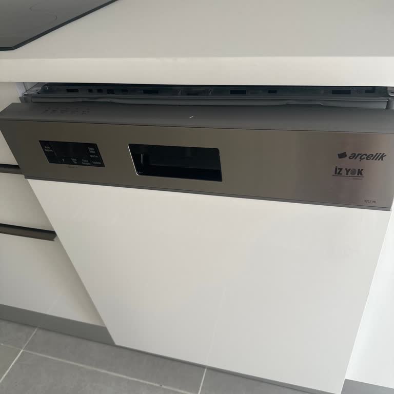 Arçelik Ankastre Bulaşık Makinesi Sorunu Çözülemiyor, Yetkili Servisten Net Yanıt Yok