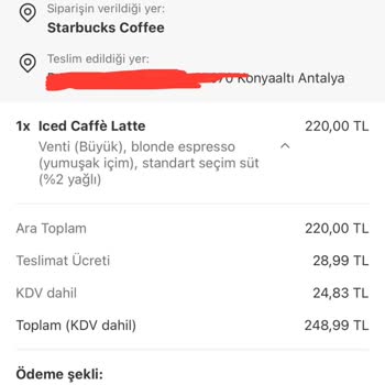 Yanlış Ve Lezzetsiz Siparişe Yetersiz Çözüm Teklifi