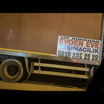 Kırıkhan Vip Evden Eve Nakliyat Beni Mağdur Etti, Eşyalara Zarar Verdi!