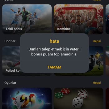 Promosyon Puanlarım Verilmedi Canlı Destek İlgilenmiyor