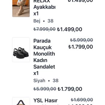 Aldığım Ürünler Farklı Ve İade Kabul Edilmiyor