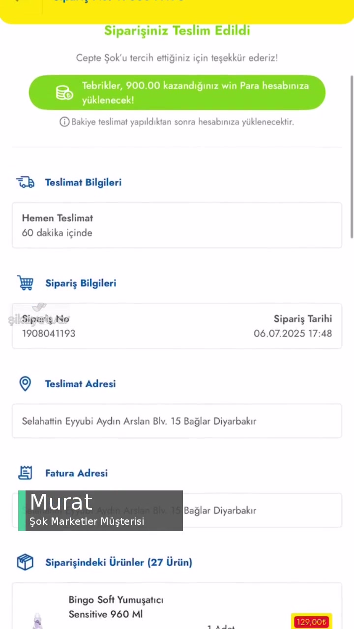 Şok Marketler Win Para Yatırılmadı! videonun kapak resmi