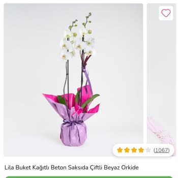 Gönderilen Çiçek Siparişi Hayal Kırıklığı Yarattı