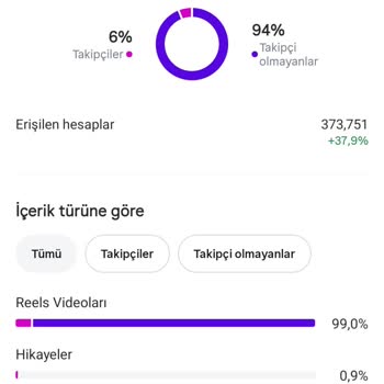 Instagram Profesyonel Hesapta Görüntülenme Sayıları Sürekli Dalgalanıyor ve Düşüyor