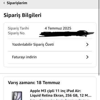 Teslimat Gecikmesi Ve Müşteri Hizmetlerinden Çözüm Alamama Mağduriyeti